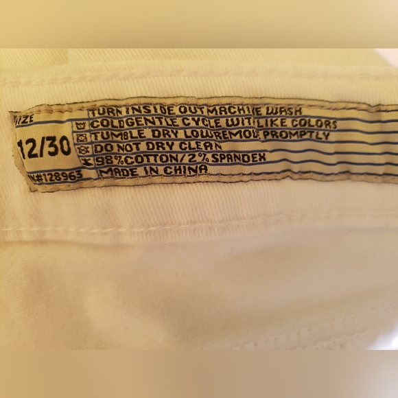 Rocks & Indigo Raw Hem Jeans size 12/30. FF16 - Picture 11 of 11